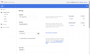 Add rule to existing tags